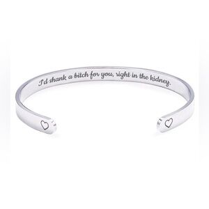 Dumben Hidden Secret Message Bracelet